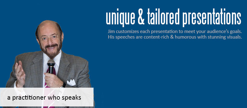 Keynote speaker and consultant Jim Feldman
