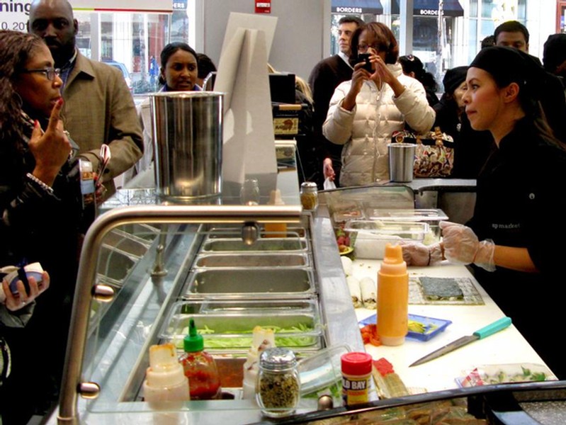 Sushi bar at Walgreens Walgreens